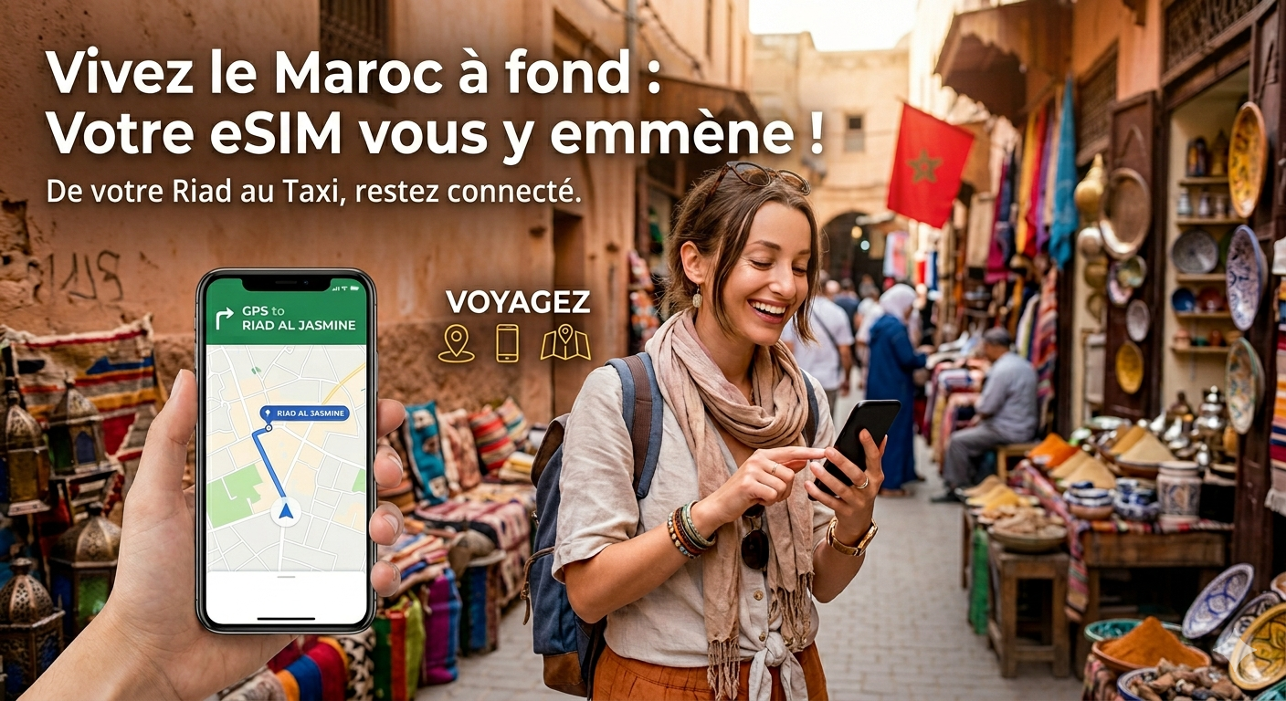 eSIM Maroc pour internet à Asilah