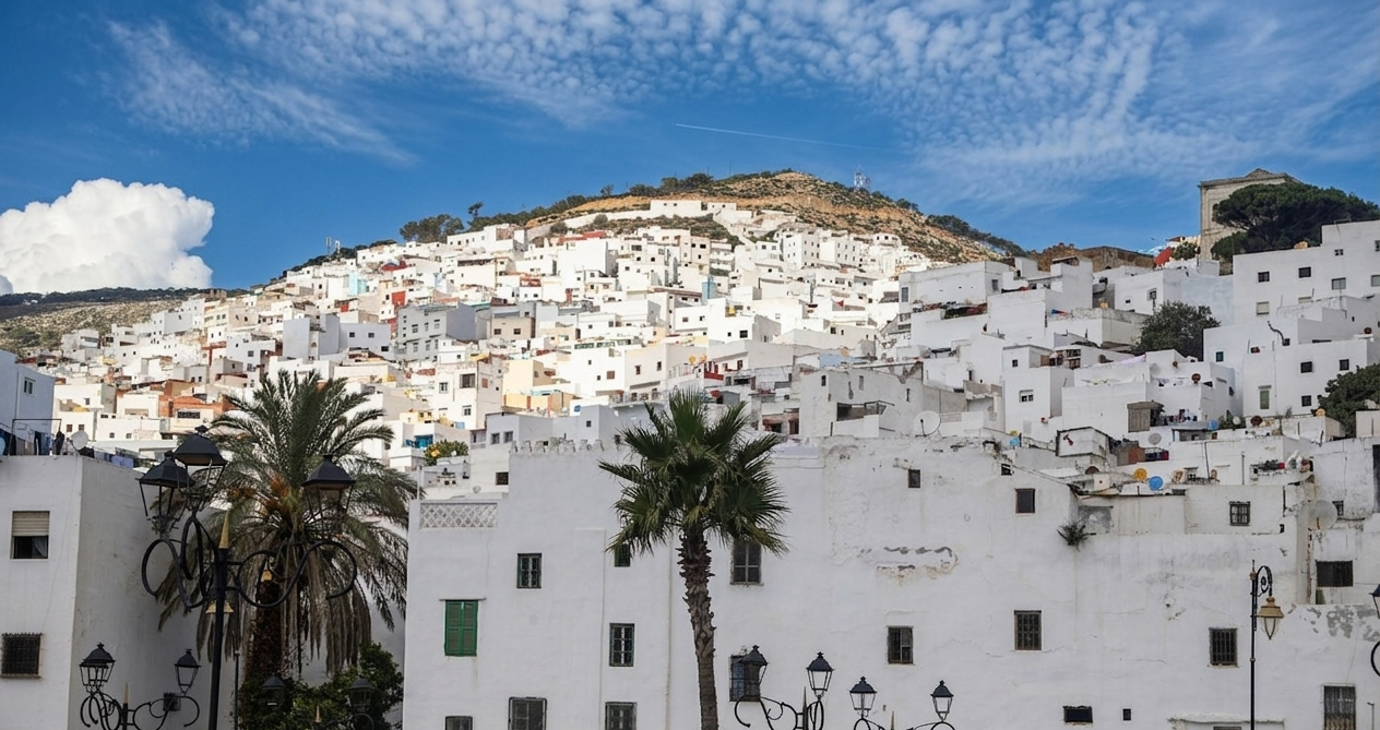 Visiter Tétouan - Vue panoramique de la médina blanche classée UNESCO