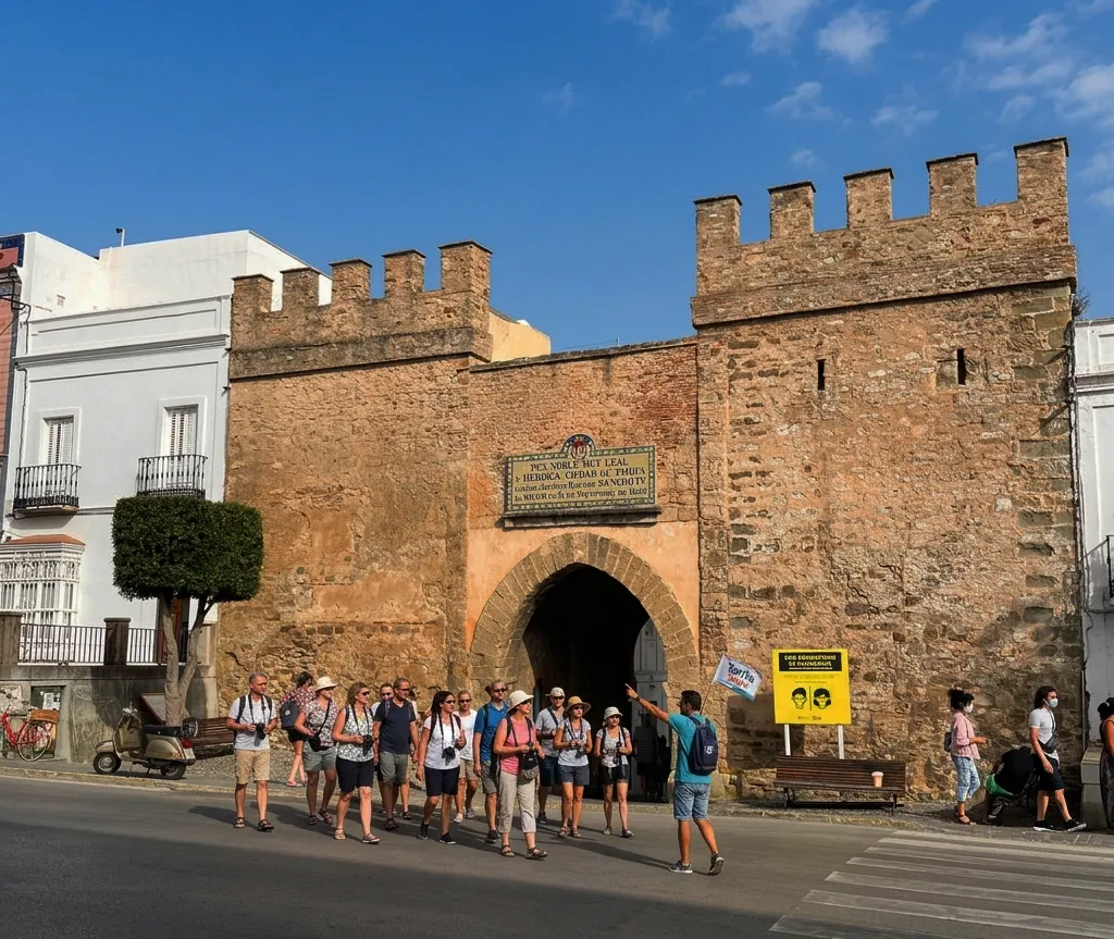 Que faire à Tarifa avant le ferry : La Puerta de Jerez, entrée historique de Tarifa
