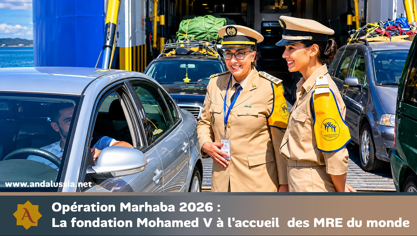 Opération Marhaba ferry 2026 : le guide indispensable : quel ferry réserver au Maroc ? 2 famille MRE voiture ferry Maroc opération Marhaba 2026