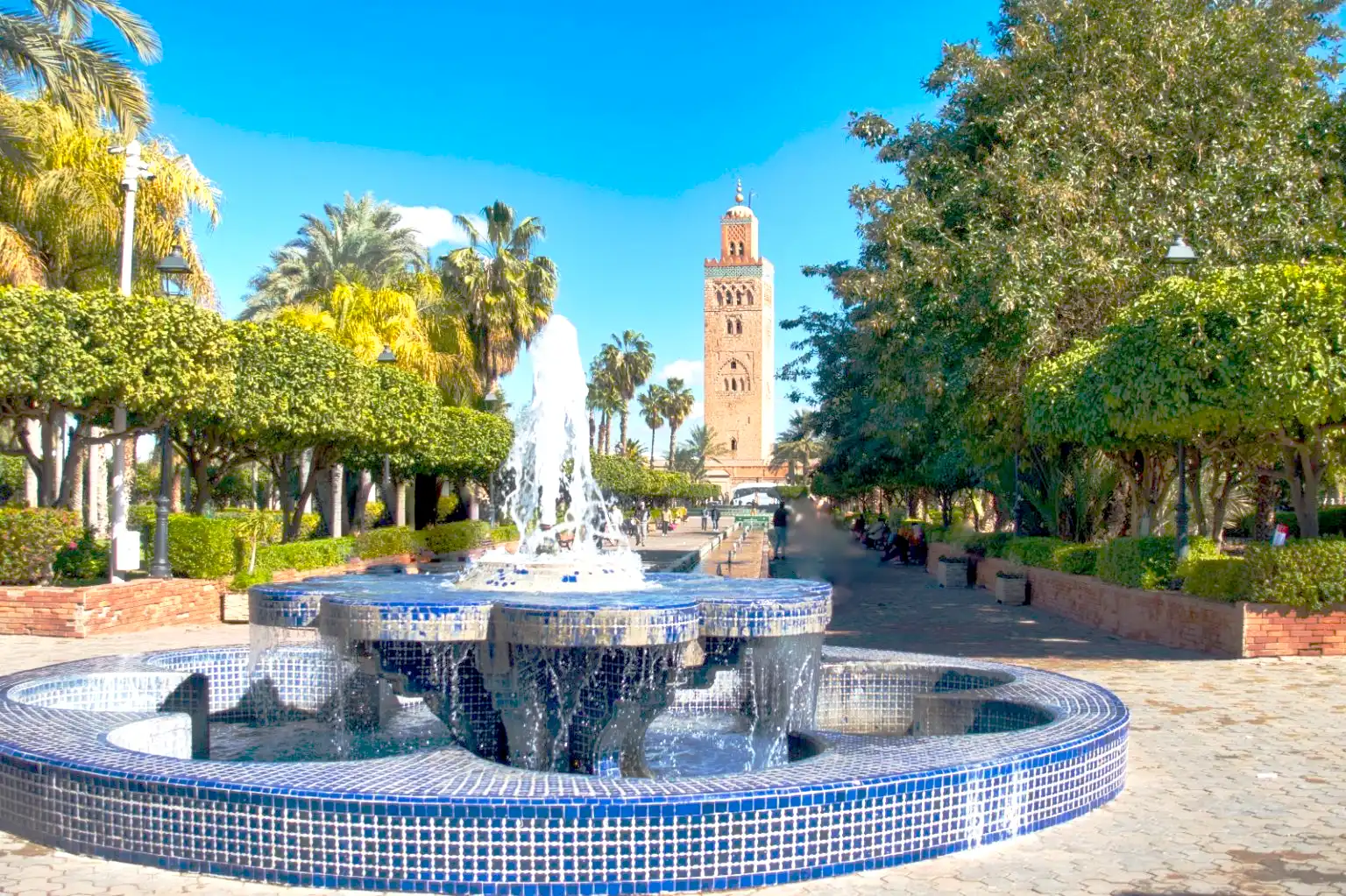 Koutoubia pendant un itinéraire Marrakech en 3 jours