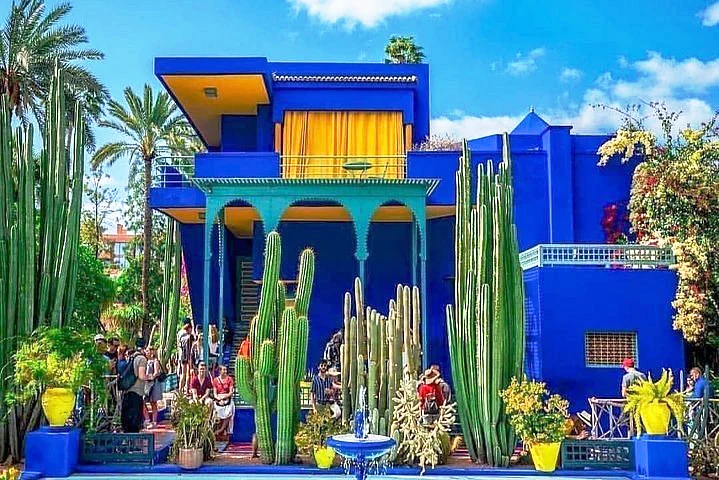 Jardin Majorelle pendant un séjour de trois jours à Marrakech